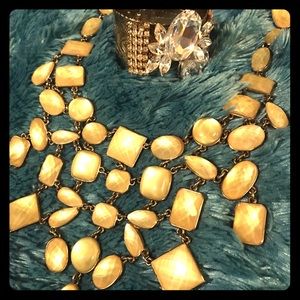 Forever 21 Statement necklace & vintage bracelet